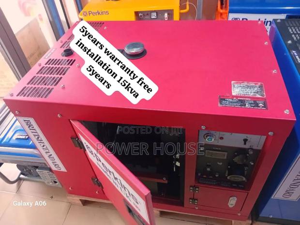 Tower Ring Forge 16500watts 15kva Perkins Diesel Generator · Photo 1