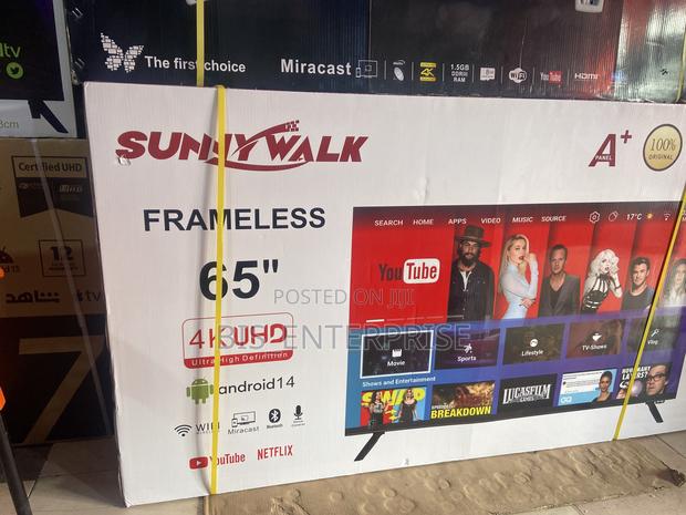 Sunny Walk Frameless 65” Smart Android Uhd · Photo 2