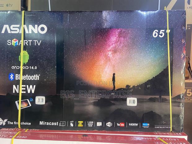 Asano Frameless 65” Smart Uhd With Bluetooth