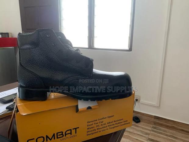 Combat Safety Leather Boots. · Photo 2