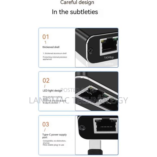 Gigabit Network Connector Two-Way Splitter Switch · Photo 3