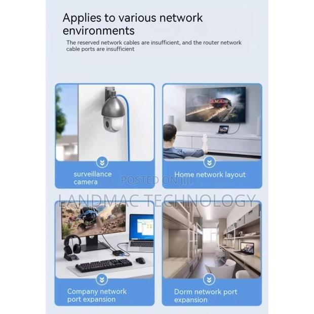 Gigabit Network Connector Two-Way Splitter Switch · Photo 7