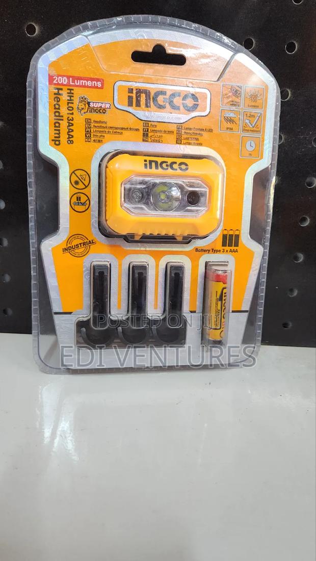 Ingco 200 Lumens Head Lamp · Photo 1