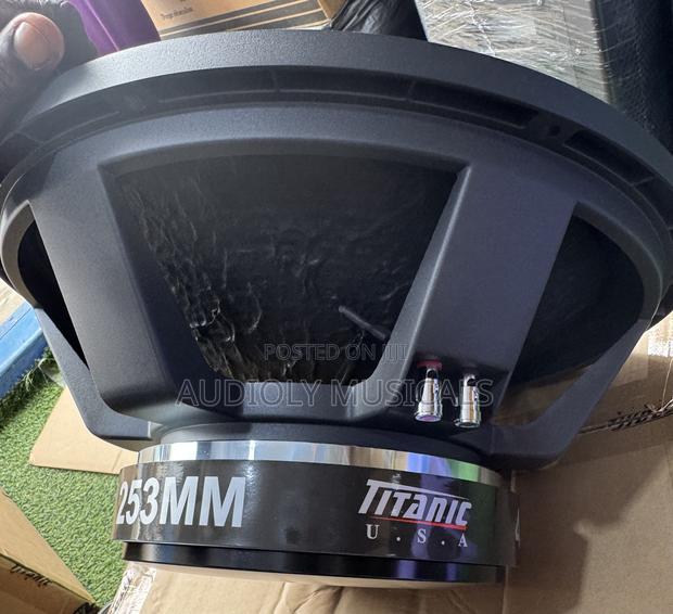 (Titanic Usa)Gls- Double Magnet Bass Speaker 18” 2500watt · Photo 2