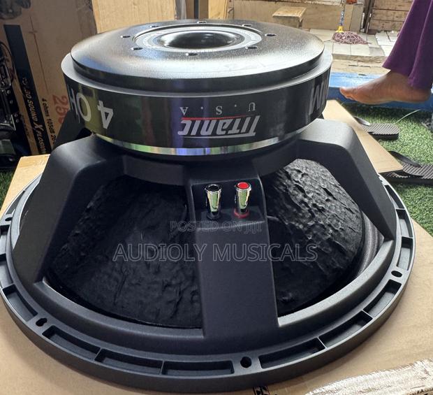 (Titanic Usa)Gls- Double Magnet Bass Speaker 18” 2500watt · Photo 3