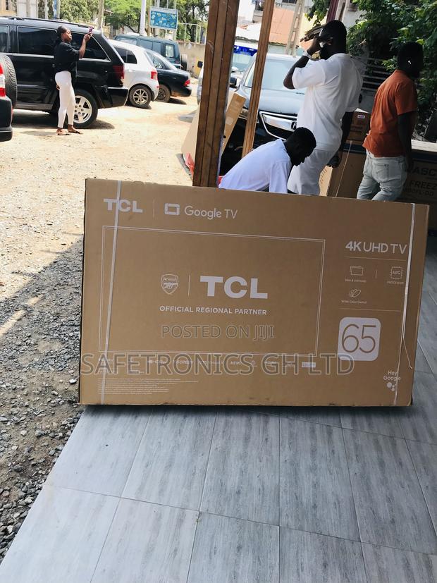 Correct Black Smart Led Uhd TCL P635 65 Inch Android TV · Photo 2
