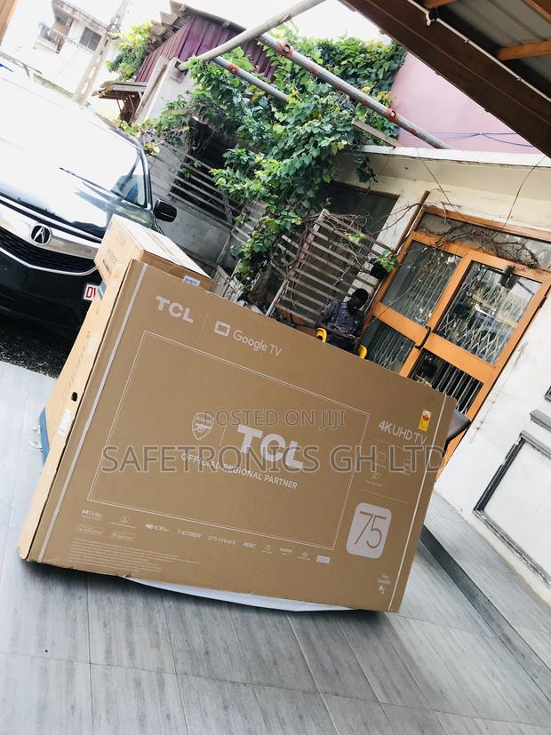 Original Smart Screen Led Uhd TCL Android P755 75 Inch Tv · Photo 1
