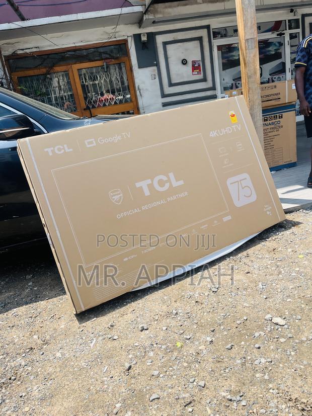 Classic TCL 75 Inch Uhd Smart Screen Television. · Photo 1