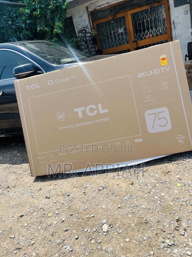 Premium Affordable TCL 75” Uhd Smart Television(Black) · Photo 1