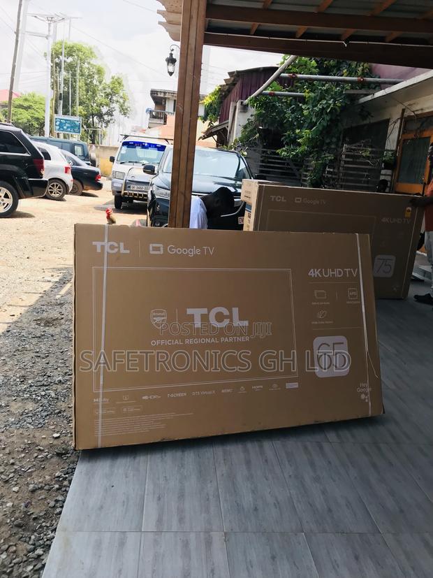 Get Slim Smart Screen Led Uhd TCL Android P635 65 Inch TV · Photo 1