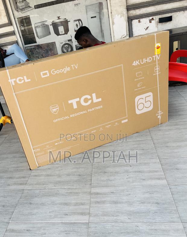 Original TCL 65 Inch Uhd Smart Television(Black). · Photo 1