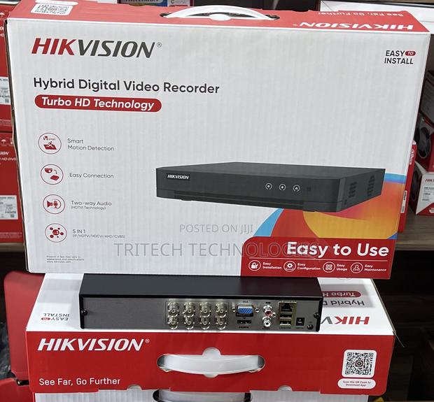 Hikvision DVR 8ch 2mp Ds-7208hghi-Mi/T Support Tway Audio · Photo 2