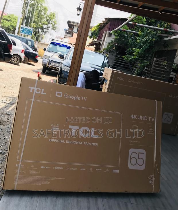 TCL Brand New 65 Inch Crystal Android Led P635 TV · Photo 1