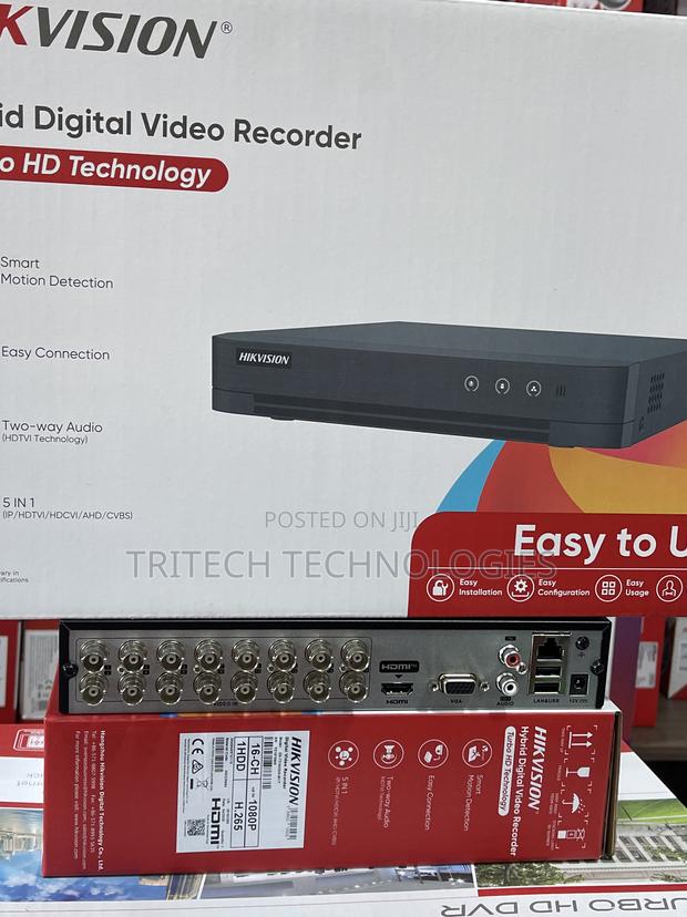Hikvision 16ch DVR Ds-7216hghi-Mi/T Support Two Way Audio · Photo 1