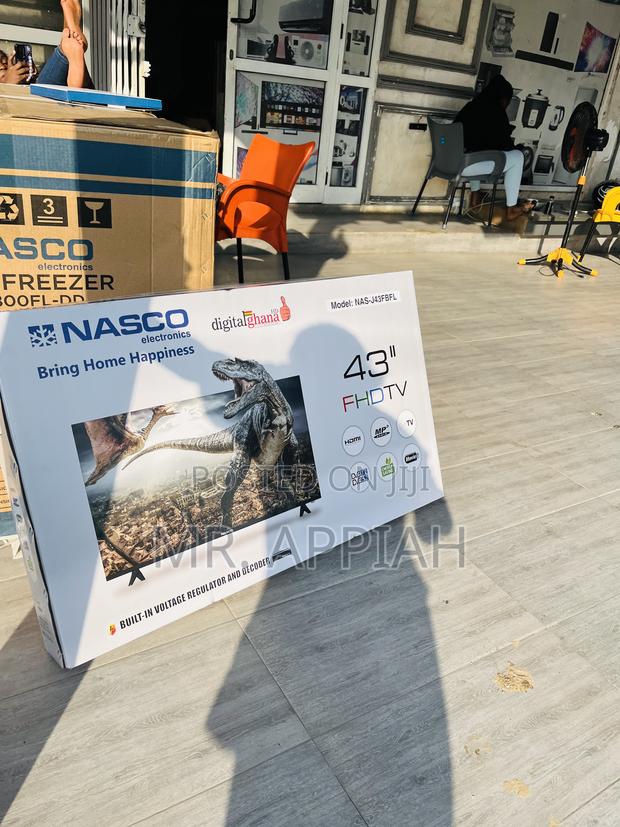 Check Out Affordable Nasco 43” Digital Television(Black). · Photo 1