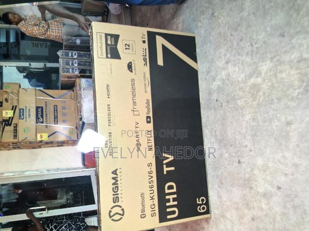 Sigma 65 Inches Smart Tv With Wall Mount Going for Cool Pric · Photo 2