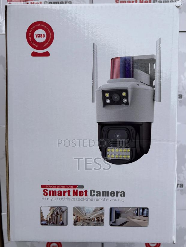 Wifi PTZ Camera Dual 4mp 2 Way Talk and Motion Detector · Photo 1