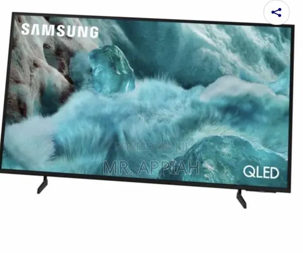 Unique Design Samsung 75q7f 75” Qled Smart Television(Black) · Photo 1