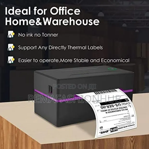 Portable 4×6 Thermal Label Printer With Essentials. No Ink Required · Photo 1