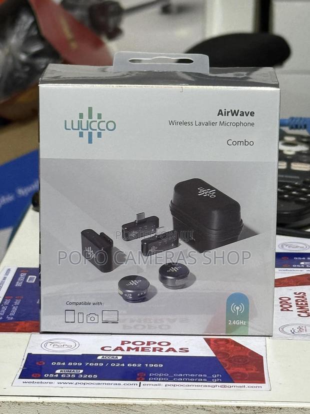 Luucco Airwave Wireless Microphone Combo · Photo 1