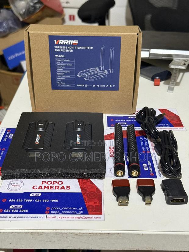200m Vrriis Wireless Hdmi Transmitter and Receiver · Photo 1