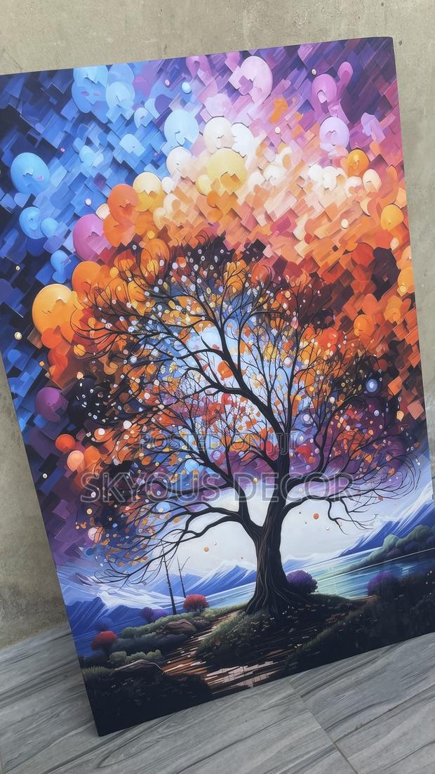 Canvas Acry Tree Wall Art · Photo 2