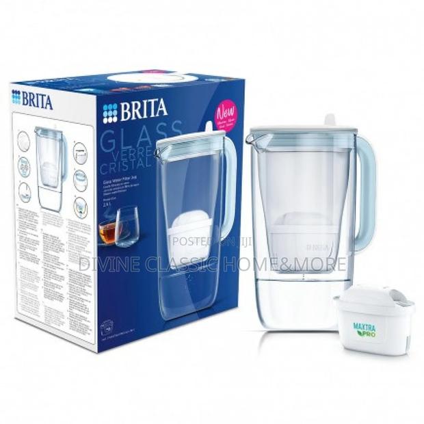 Brita Glass Verre Cristal Water Filter Jug (2.5lit) · Photo 1