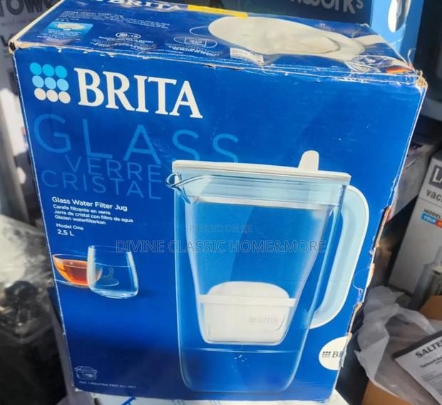 Brita Glass Verre Cristal Water Filter Jug (2.5lit) · Photo 3