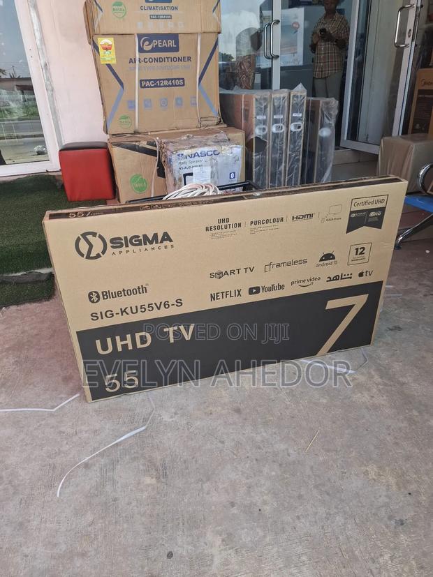 Quality and Affordable Sigma 55 Inches Smart Tv Full Uhd · Photo 1