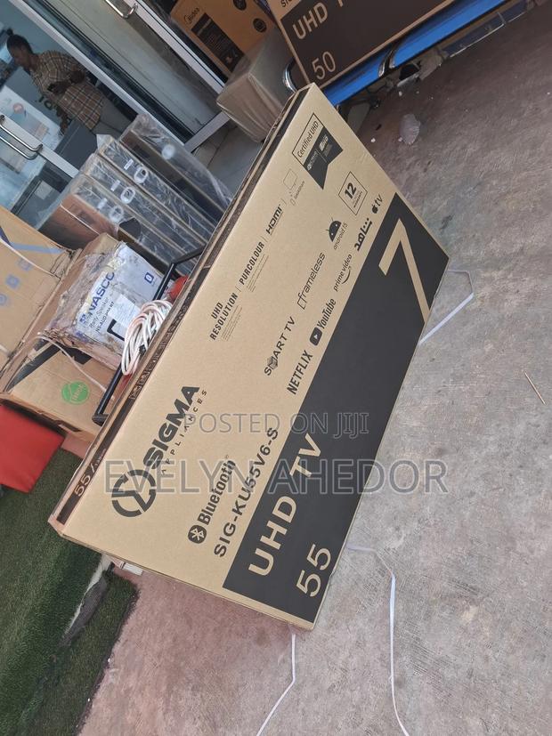 Quality and Affordable Sigma 55 Inches Smart Tv Full Uhd · Photo 2