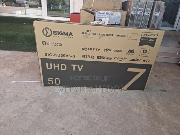 Sigma 50 Inches Smart Tv Going for Cool Price Brand New · Photo 1