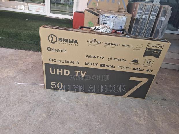 Sigma 50 Inches Smart Tv Going for Cool Price Brand New · Photo 2