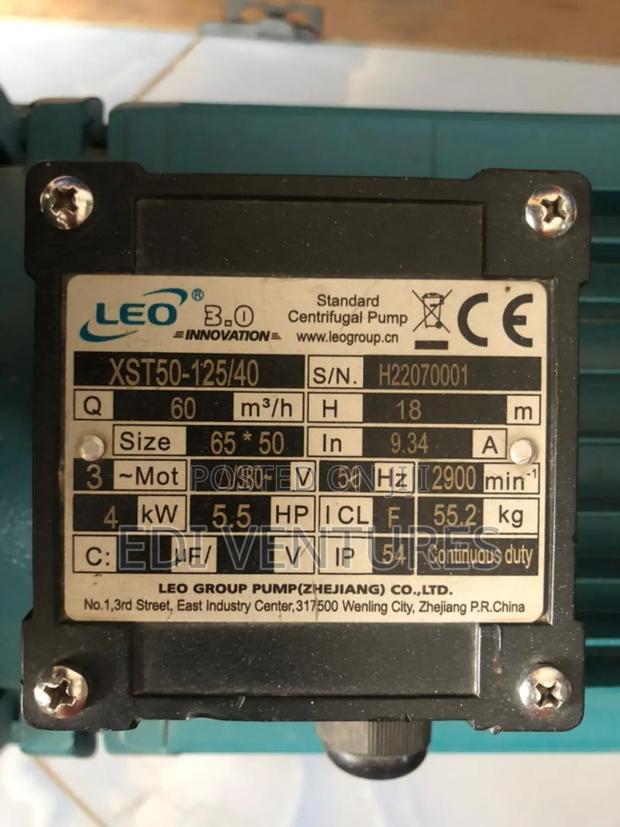 Leo 5.5hp 4kw Centrifugal Water Pump · Photo 3