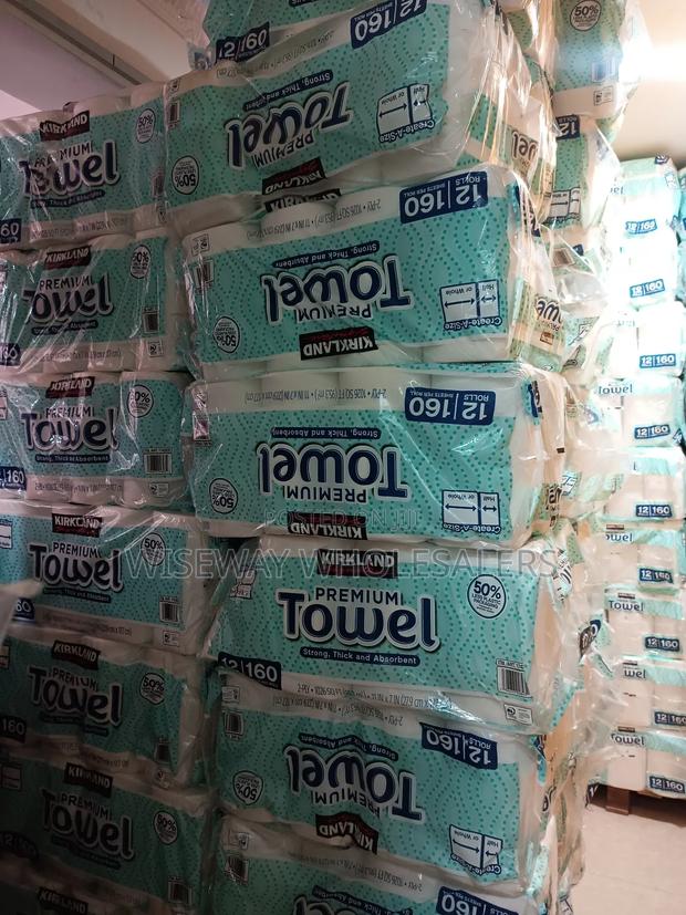 Kirkland Premium Towel. Wrapped Rolls. Unwrapped Rolls · Photo 4