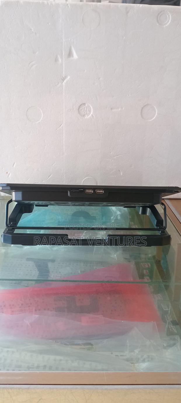 Laptop Stand Plastic (2 Big Fans, Adjustable) · Photo 1