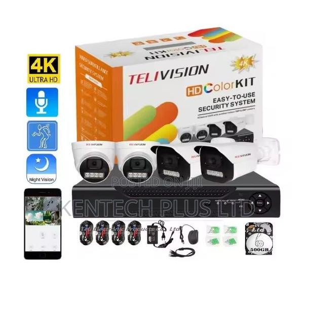 4ch Kit 5mp Full Color With Audio · Photo 1
