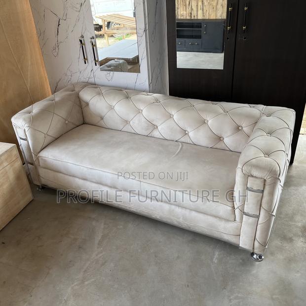 Cream Suede 3in1 Sofa// Luxurious And Durability · Photo 4