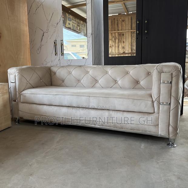 Cream Suede 3in1 Sofa// Luxurious And Durability · Photo 3