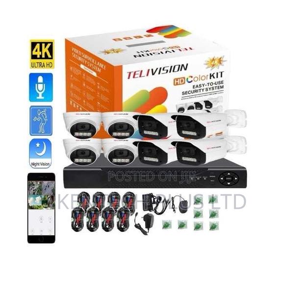 8ch Kit 5mp Full Color With Audio · Photo 1
