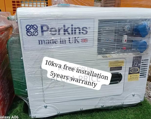 Genset Emergency Power Perkins 10kva Diesel 13000watts · Photo 1