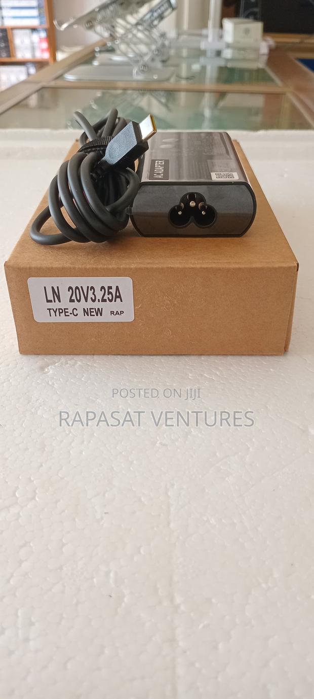Lenovo 20v 3.25a 65w Type C Adapter - Original · Photo 3