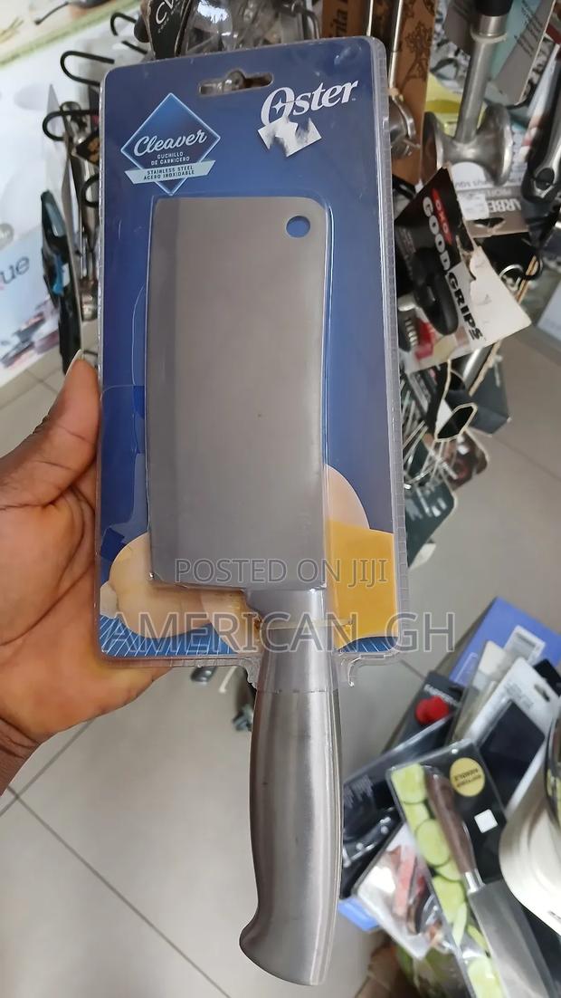 Oster Stainless Steel Cleaver Knief · Photo 1