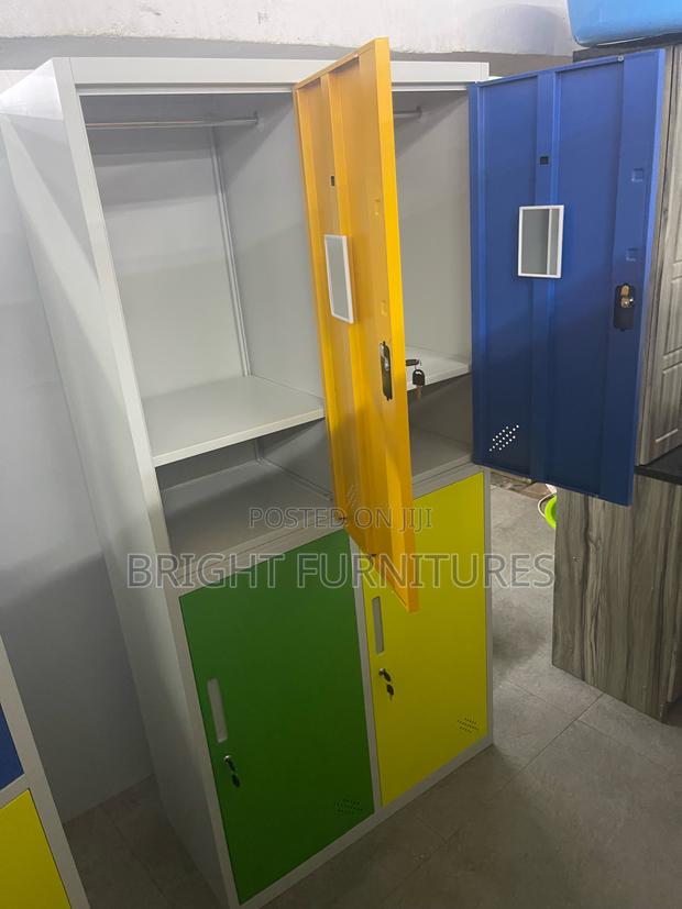 Quality Imported Metal Office Cabinet With Four Lockers · Photo 3
