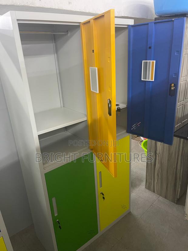 Quality Imported Metal Office Cabinet With Four Lockers · Photo 4