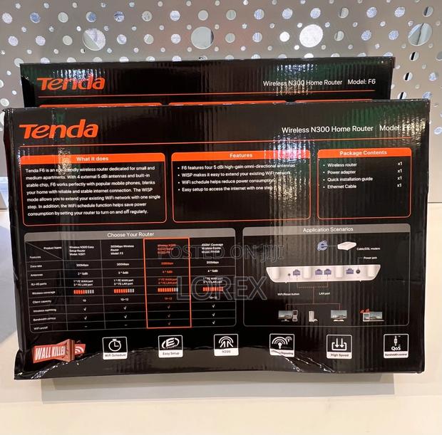 Tenda F6 Wireless N300 Router Broadband · Photo 2