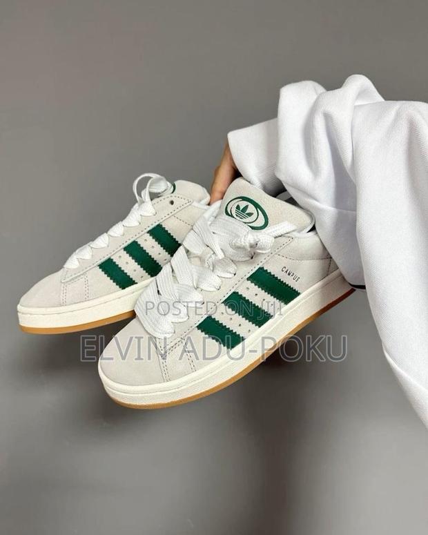 Adidas Campus 00s "Crystal White/Collegiate Green" · Photo 2
