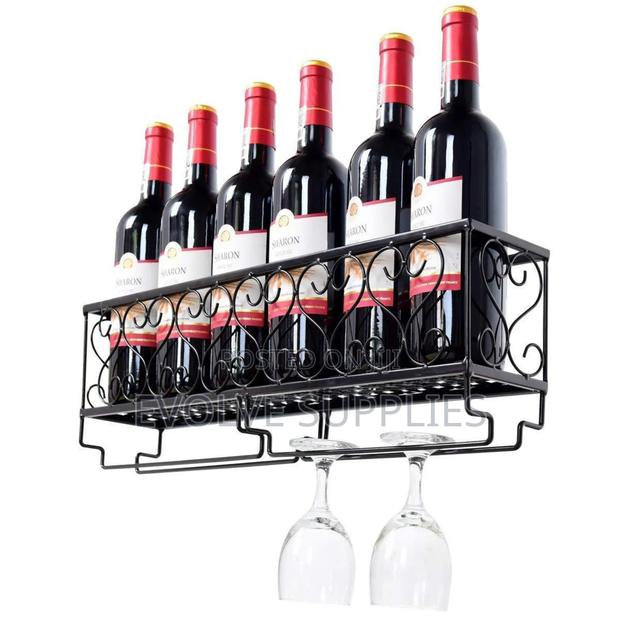 Rectangular Wine Bottle Rack · Photo 1