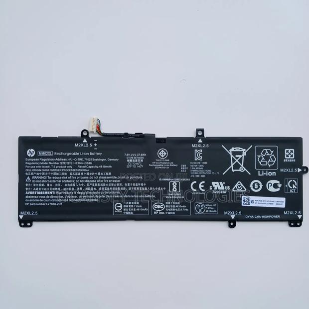 Original Hp Mm02xl Battery For Hp Pavilion 13-an0000tu 13-an0001tu · Photo 1