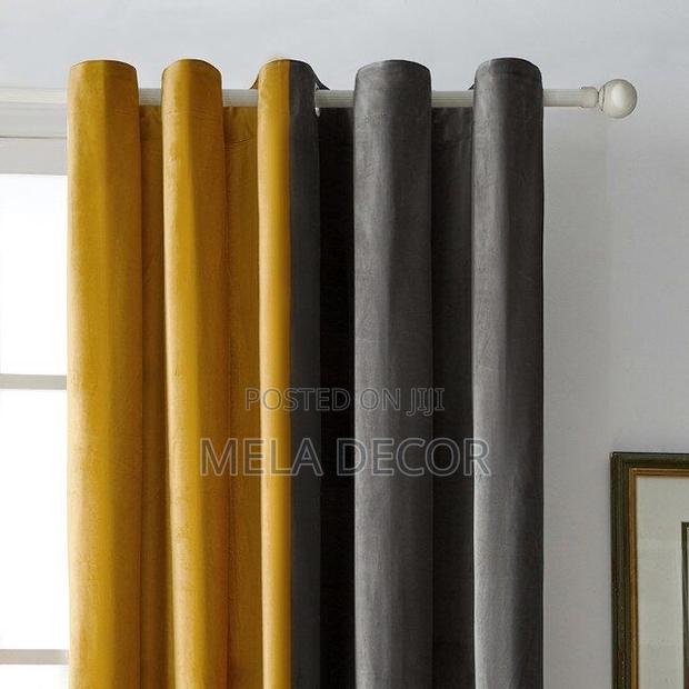 100% Premium Cotton Blackout Curtains · Photo 5