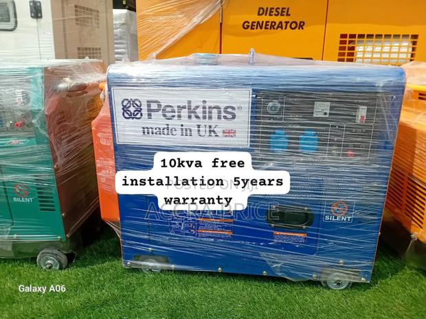 Reduced Emissions Perkins 10kva 13000wats Diesel Generator · Photo 1